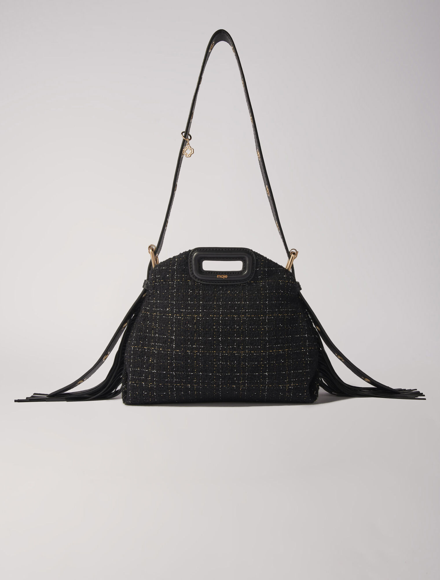 Miss M Mini-Tasche aus Tweed