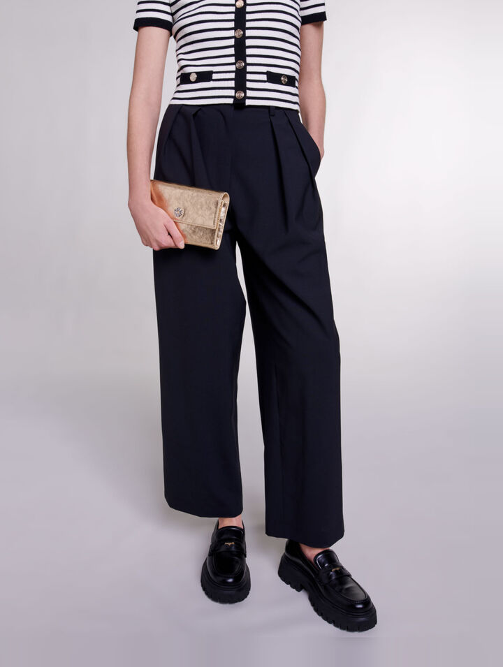 Weite Hose mit G&uuml;rtel