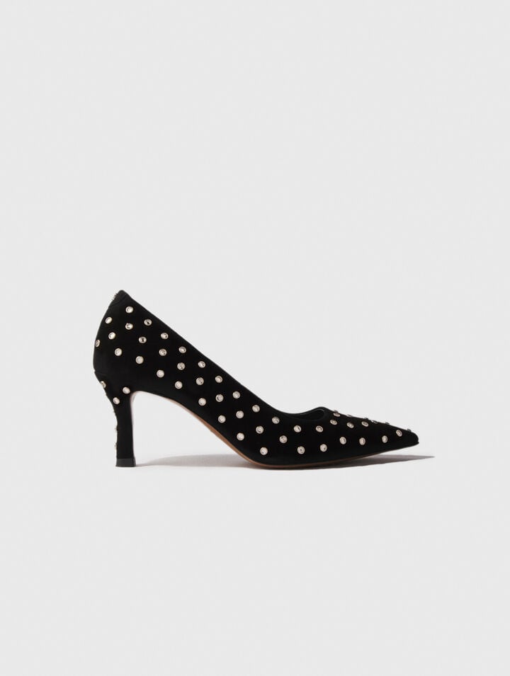 Spitze Strass-Pumps