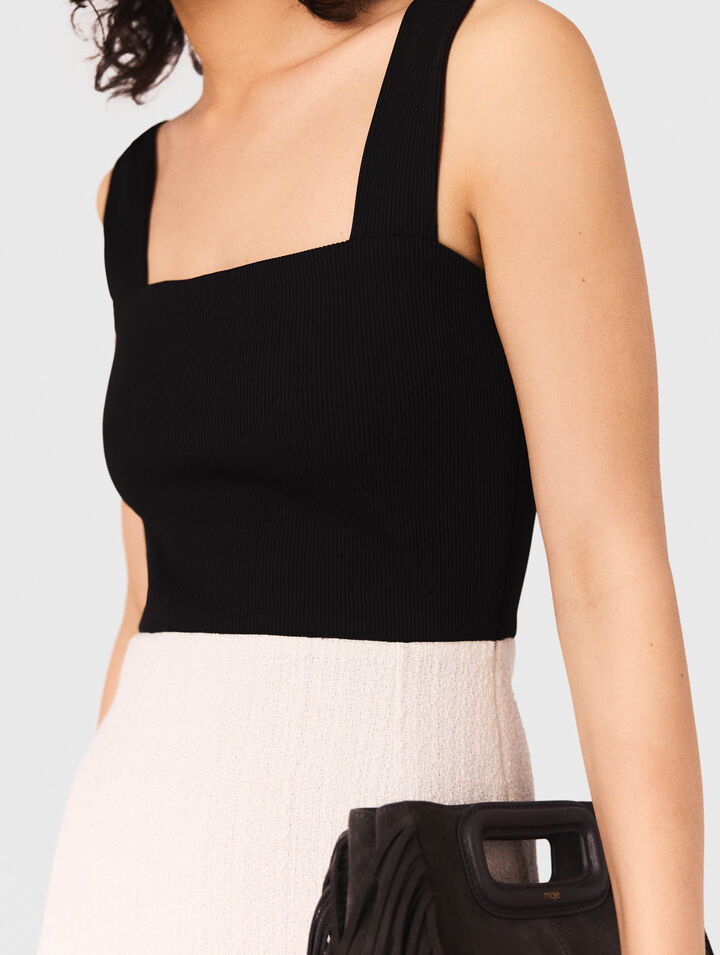 2-in-1-Kleid aus Tweed