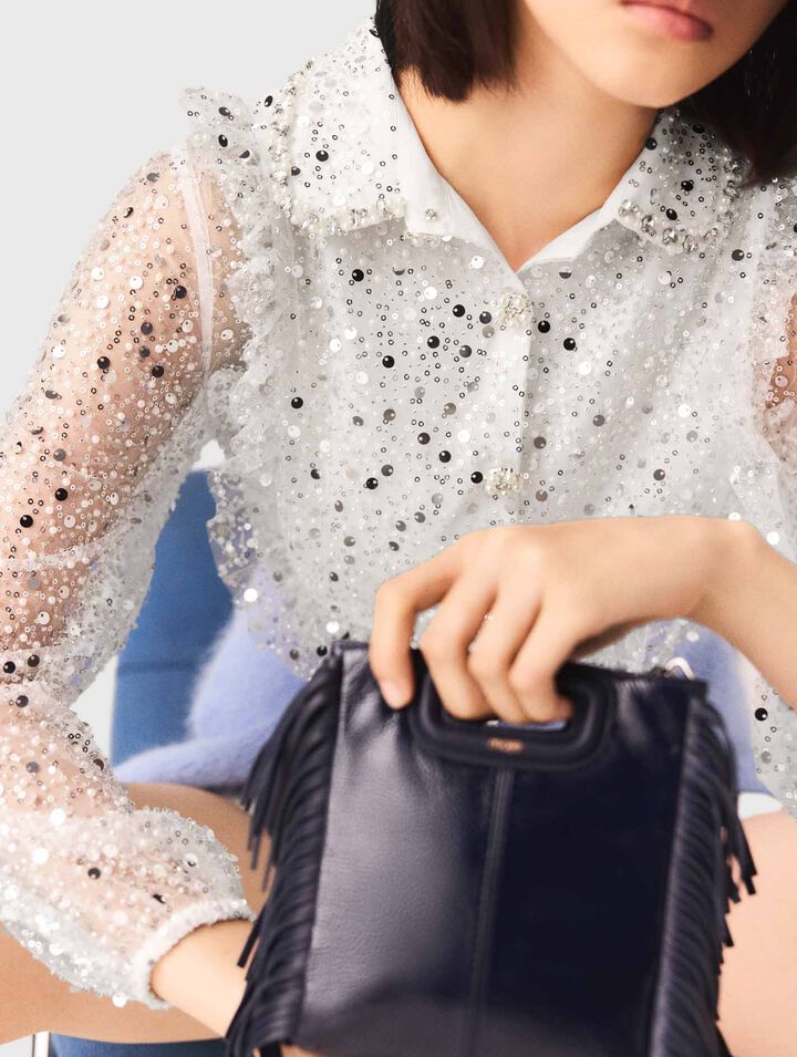 Kurzoverall aus Tweed