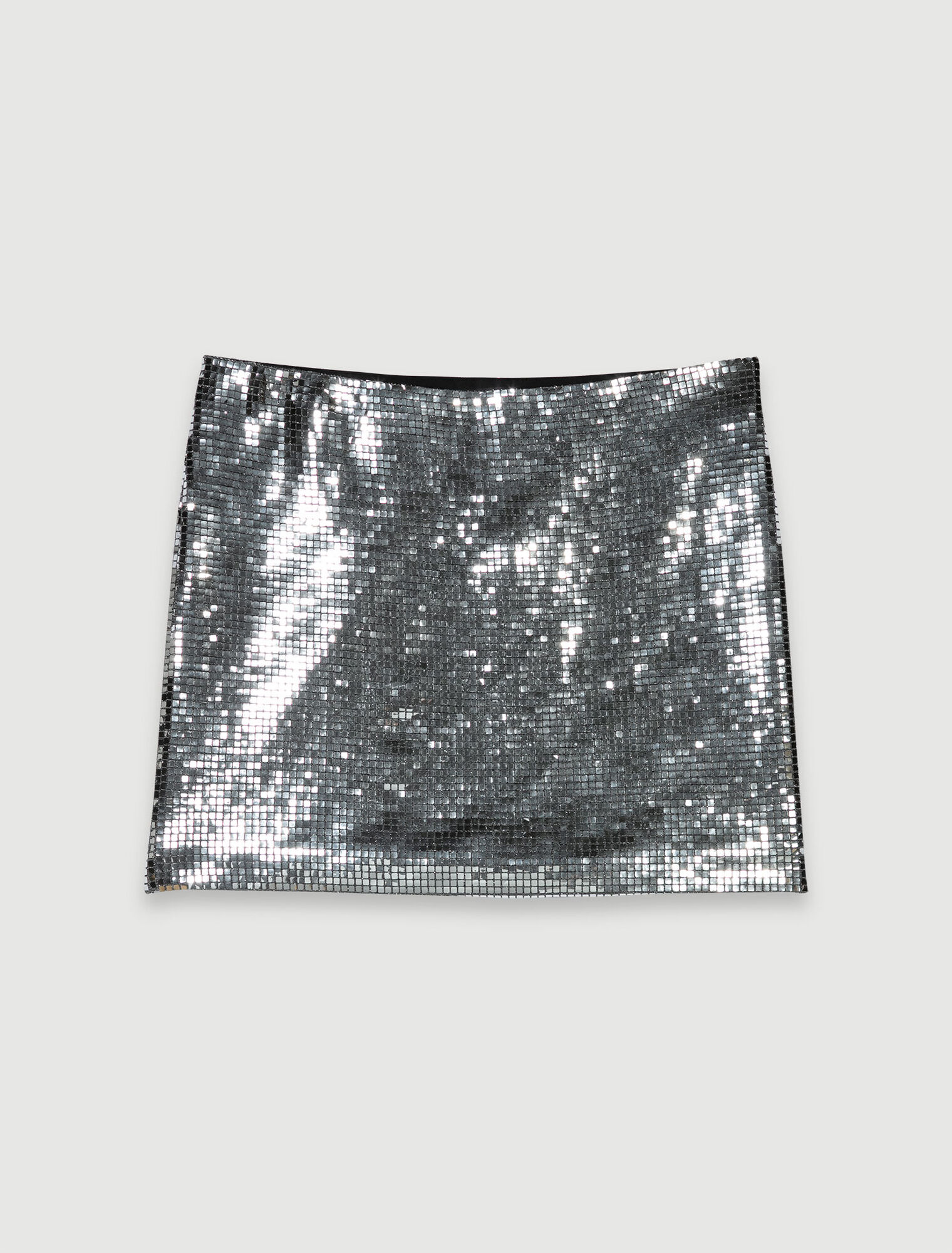 Kurzer Rock mit Strass