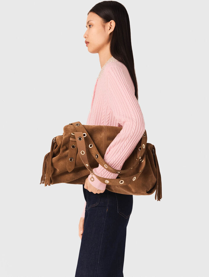 Tasche Miss M XL aus Wildleder