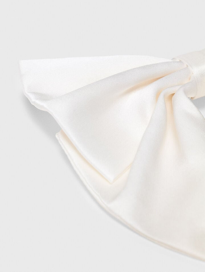 Haarspange Satinschleife