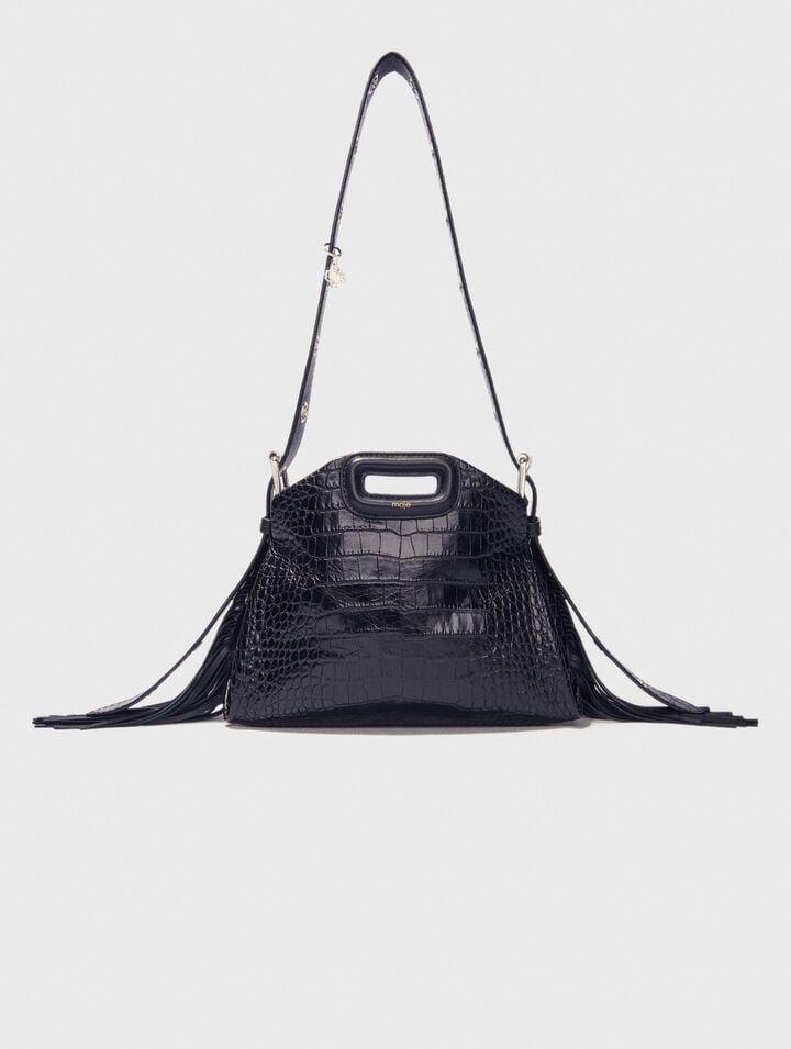 Tasche Miss M Mini, geprägtes Leder