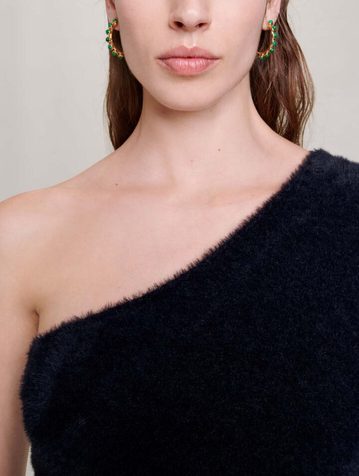 Asymmetrischer Pullover