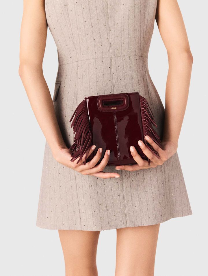 Tasche M mini aus Glattleder