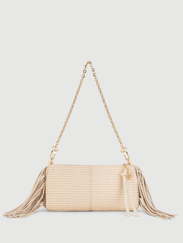 Miss M-Clutch in Bast-Optik
