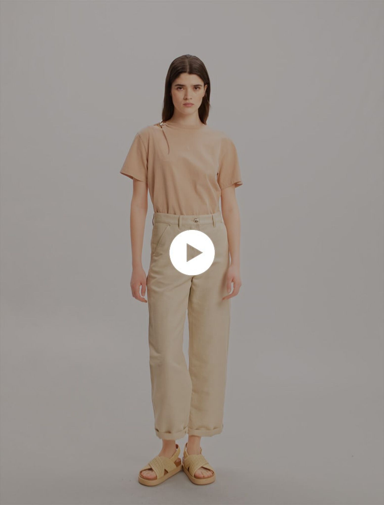 T-Shirt mit Zierschmuck