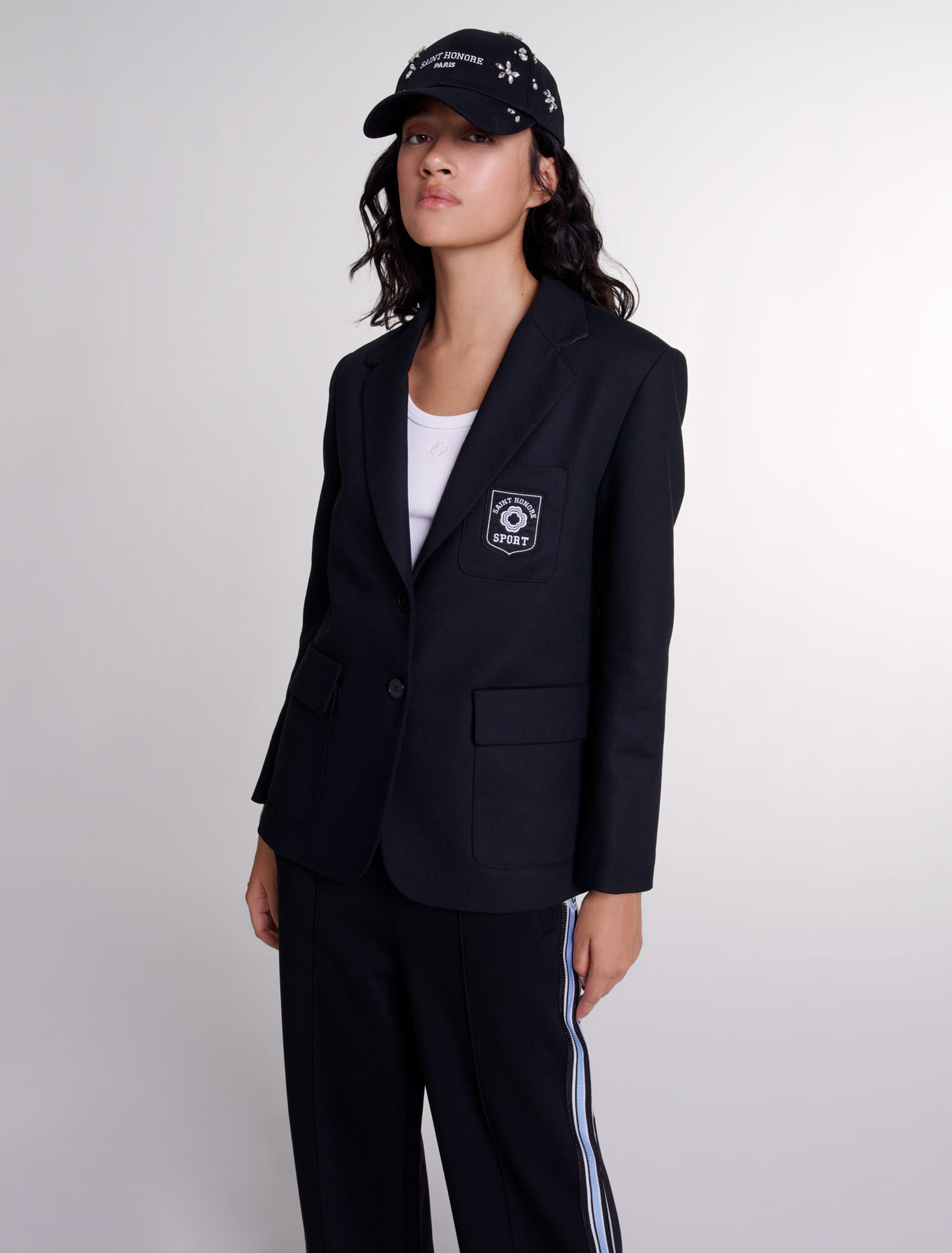 Bestickter Blazer
