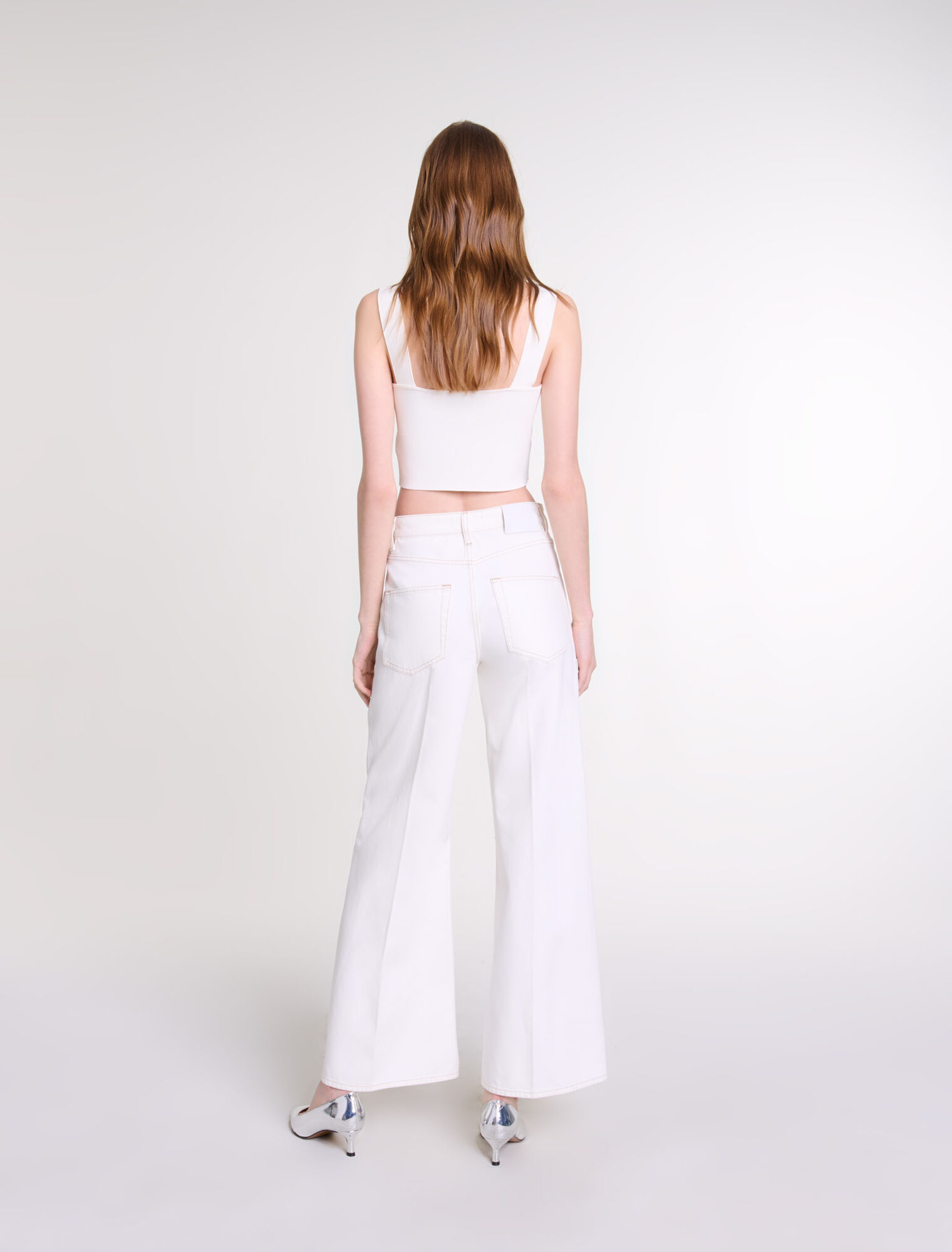Crop Top aus Strick