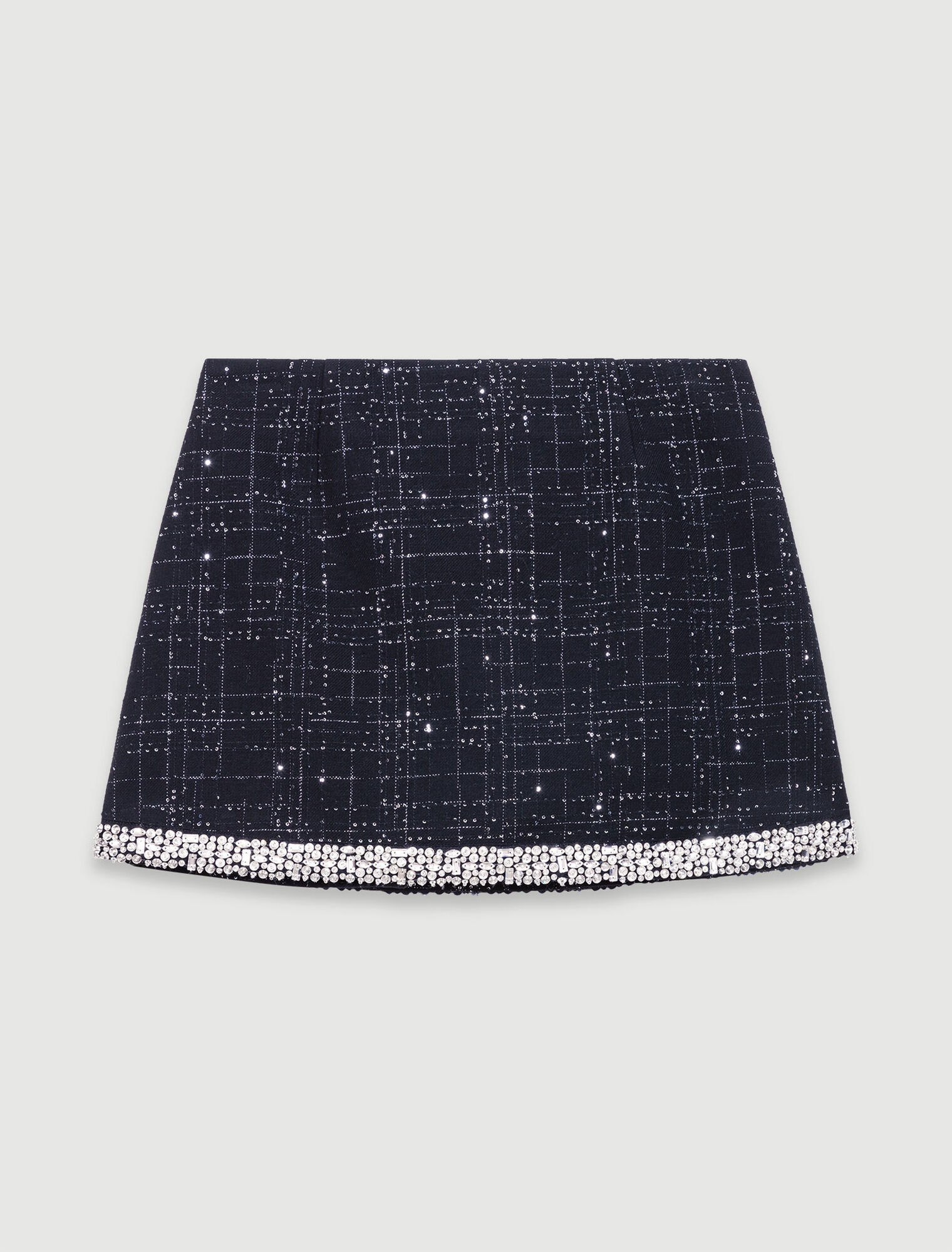 Shorts-Rock mit Pailletten