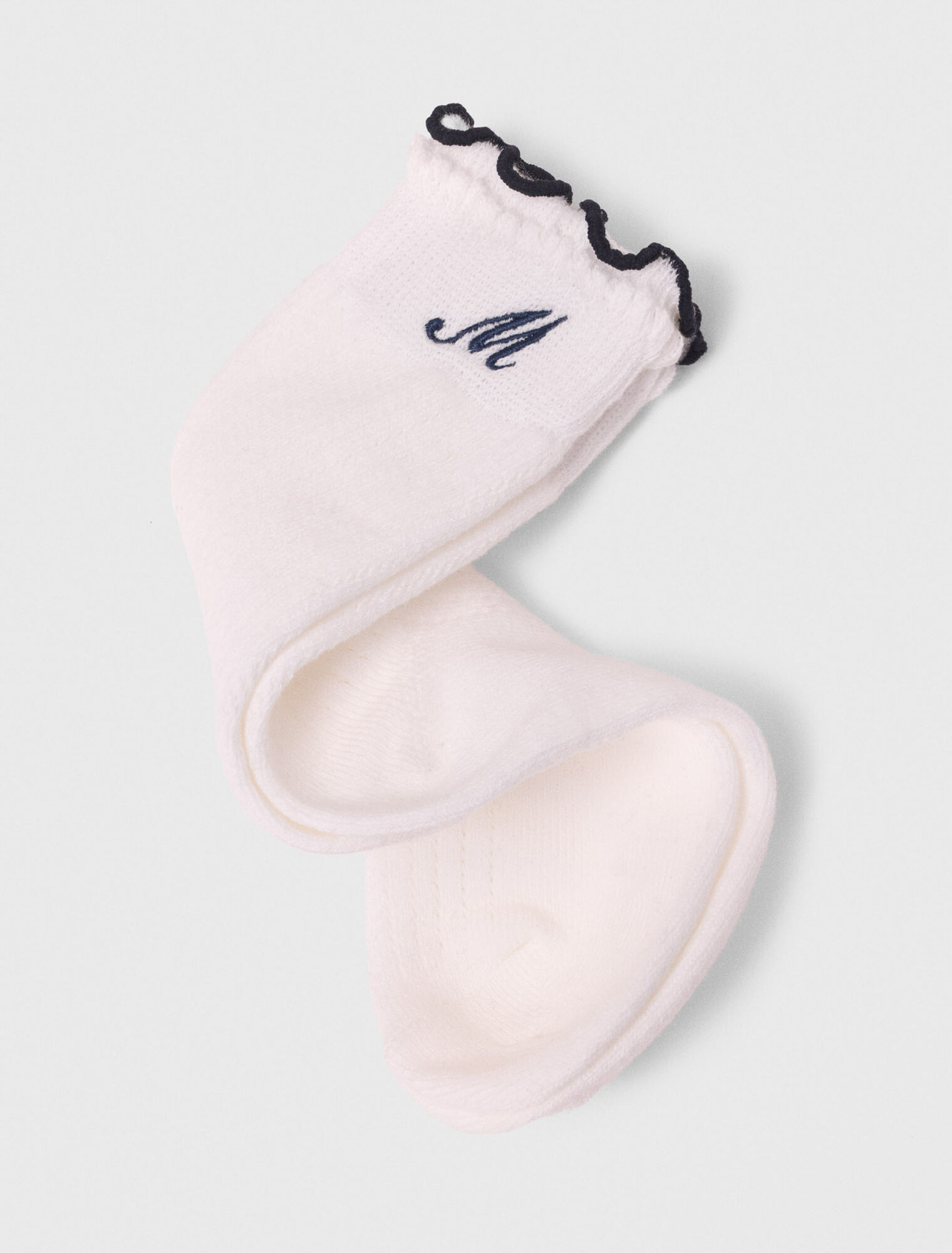 Pointelle-Socken aus Baumwolle