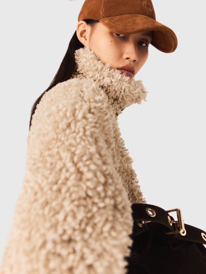 Kurzer Blouson aus Bouclé