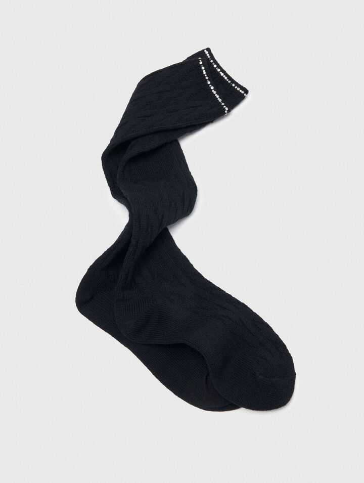 Socken mit Strass