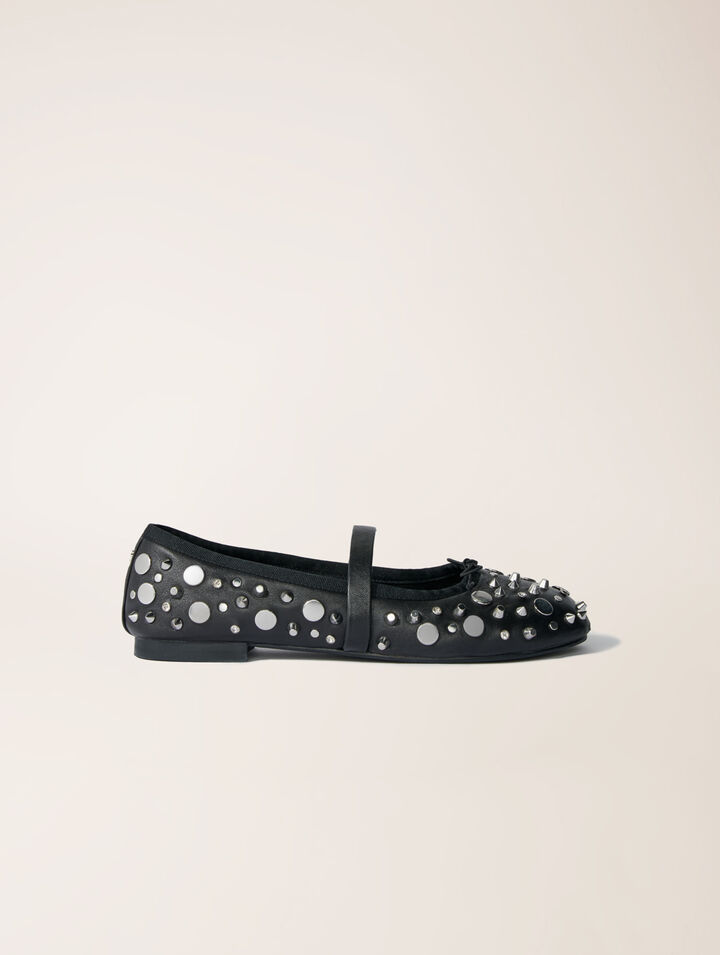 Ballerinas mit Nieten