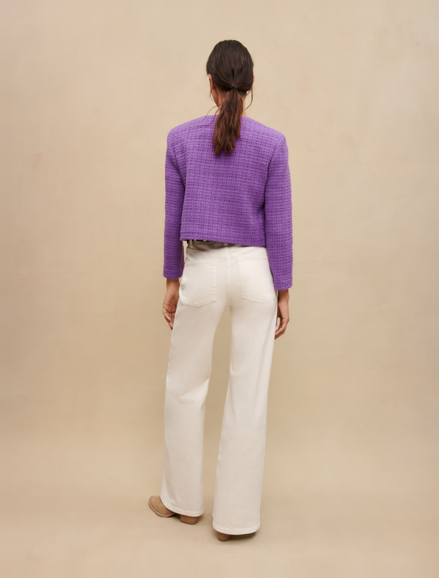 Kurze Jacke aus Tweed