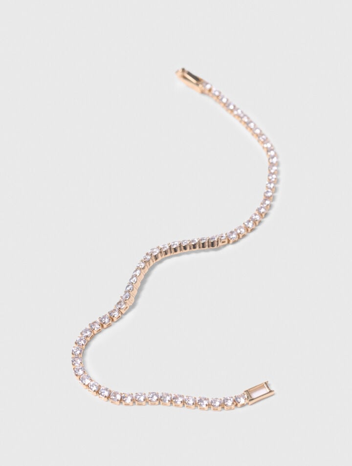 Strass-Armband in Wasserfall-Optik