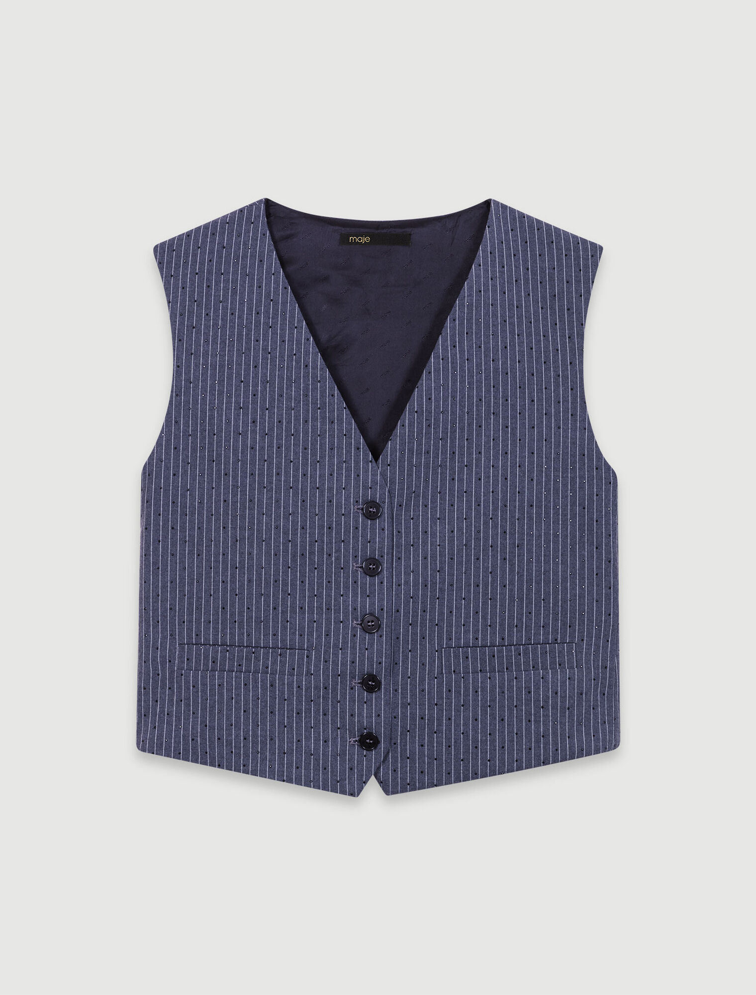 Strassbesetzte Jacke