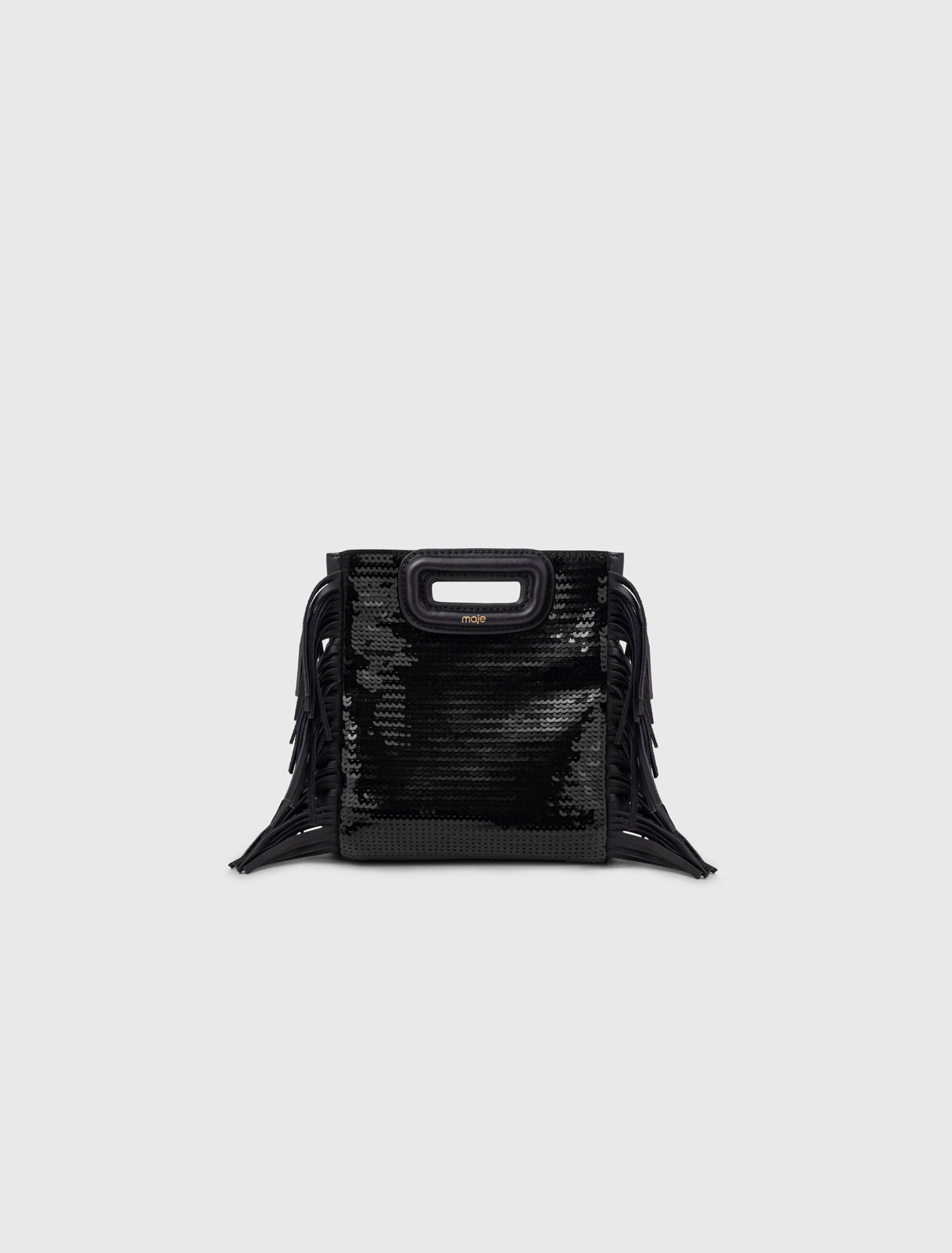 M-Tasche mit Pailletten