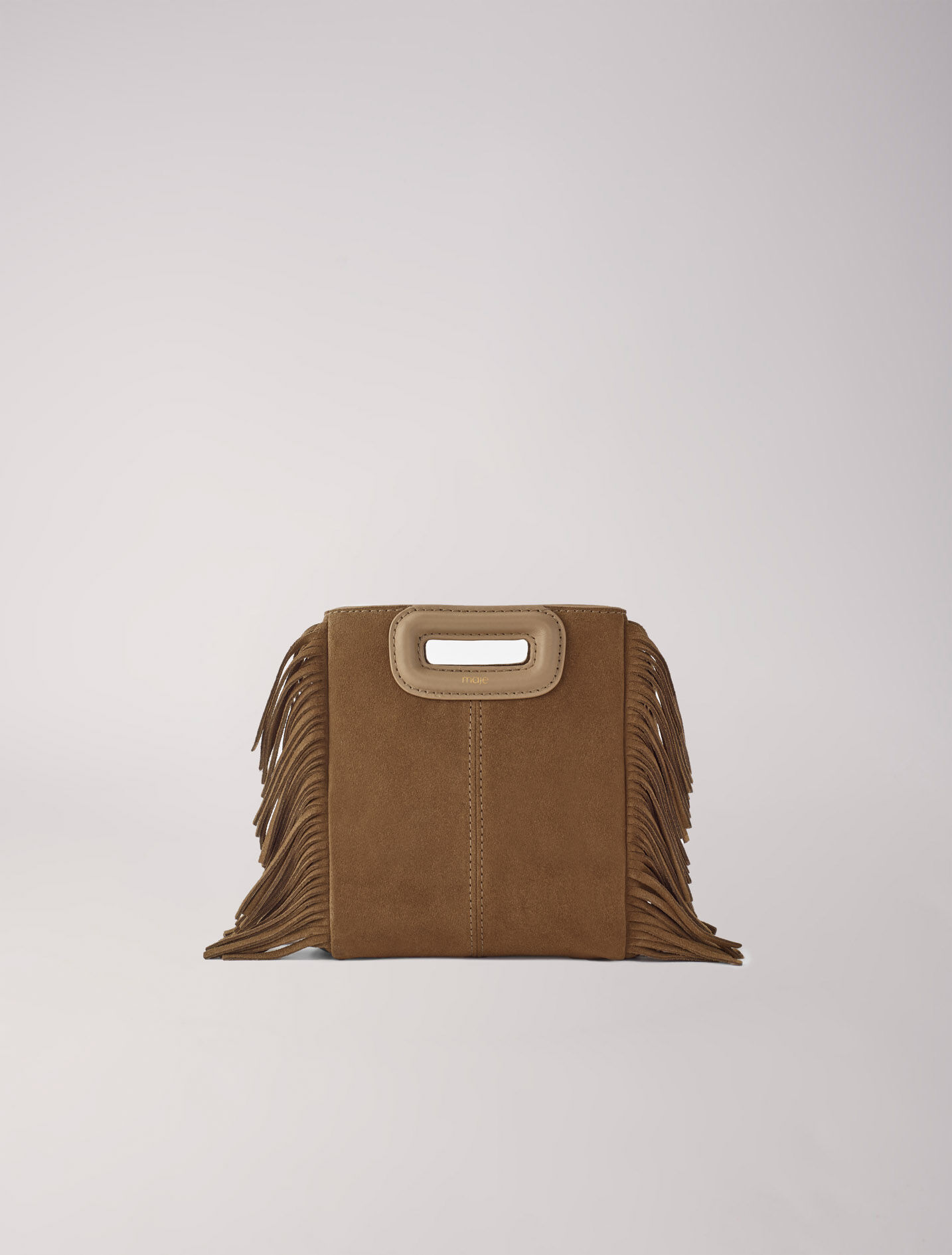 Sac maje rouge a frange cheap