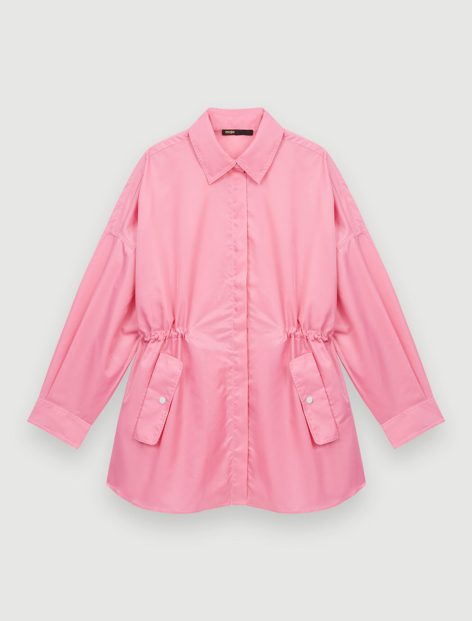 Windjacke aus technischem Material