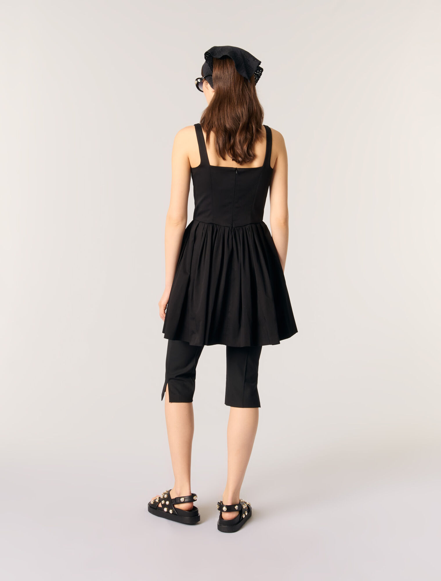 Kurzes Baumwollkleid