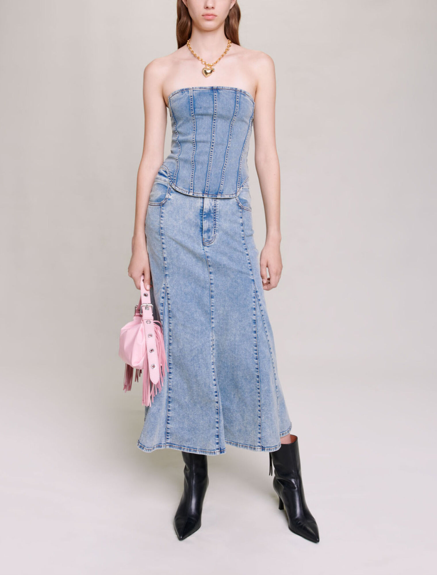Jeans-Bustier