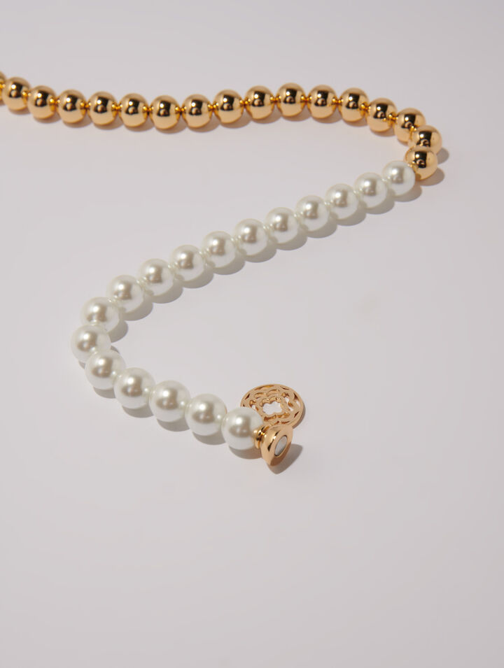 Choker aus Perlenmix