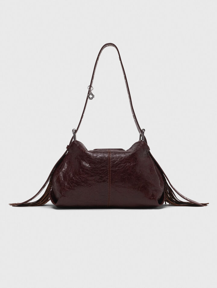 Tasche Miss M aus Craqulé-Leder