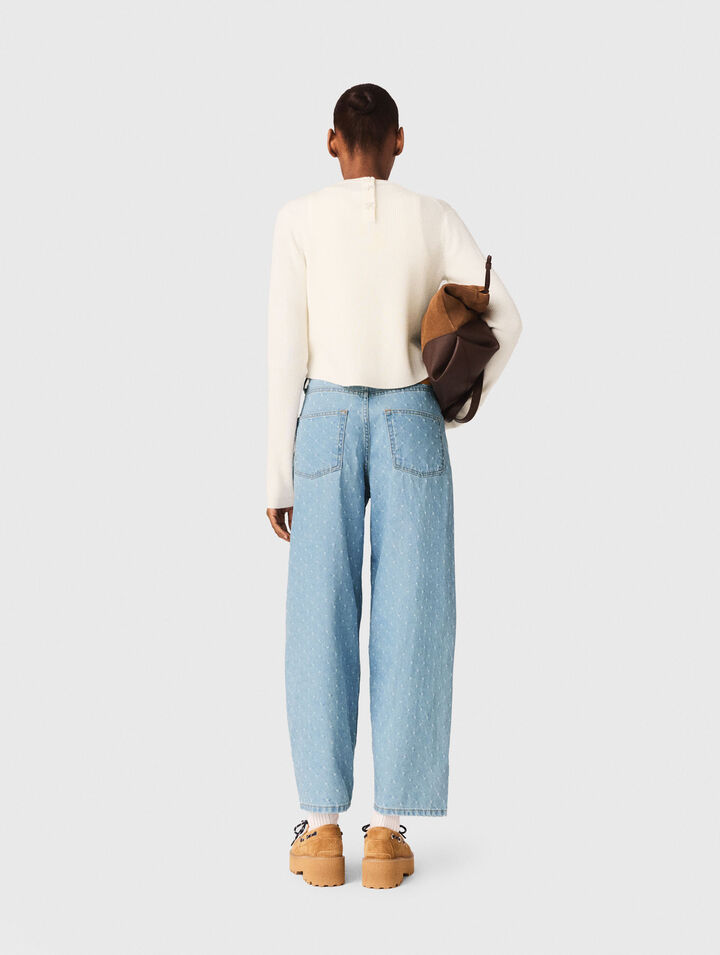 Pullover mit Schmuckkn&ouml;pfen