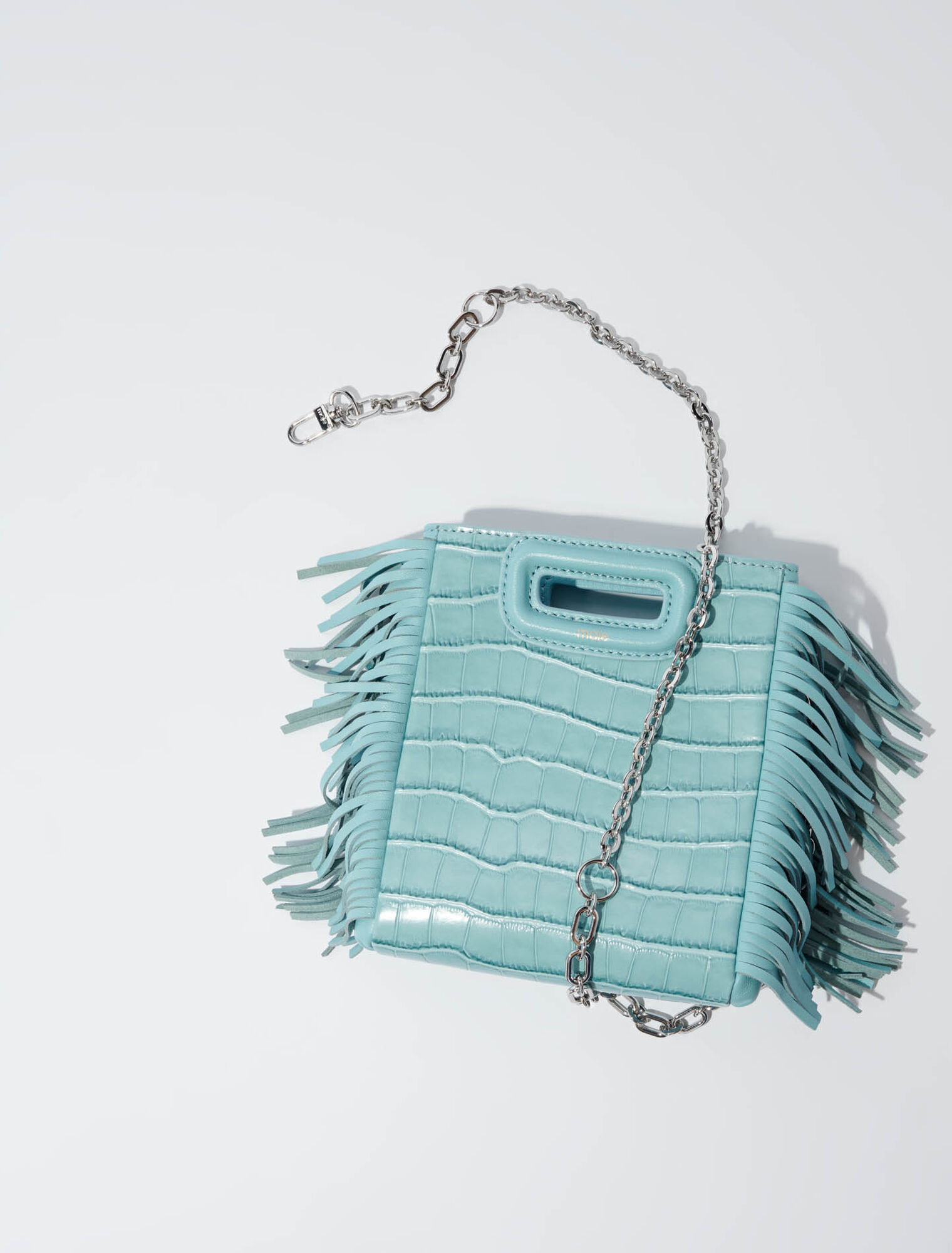 M Mini-Tasche aus Krokodilleder