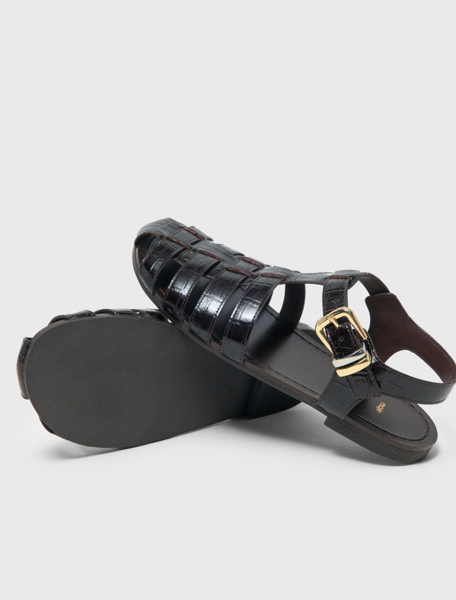 Riemchensandalen aus Leder
