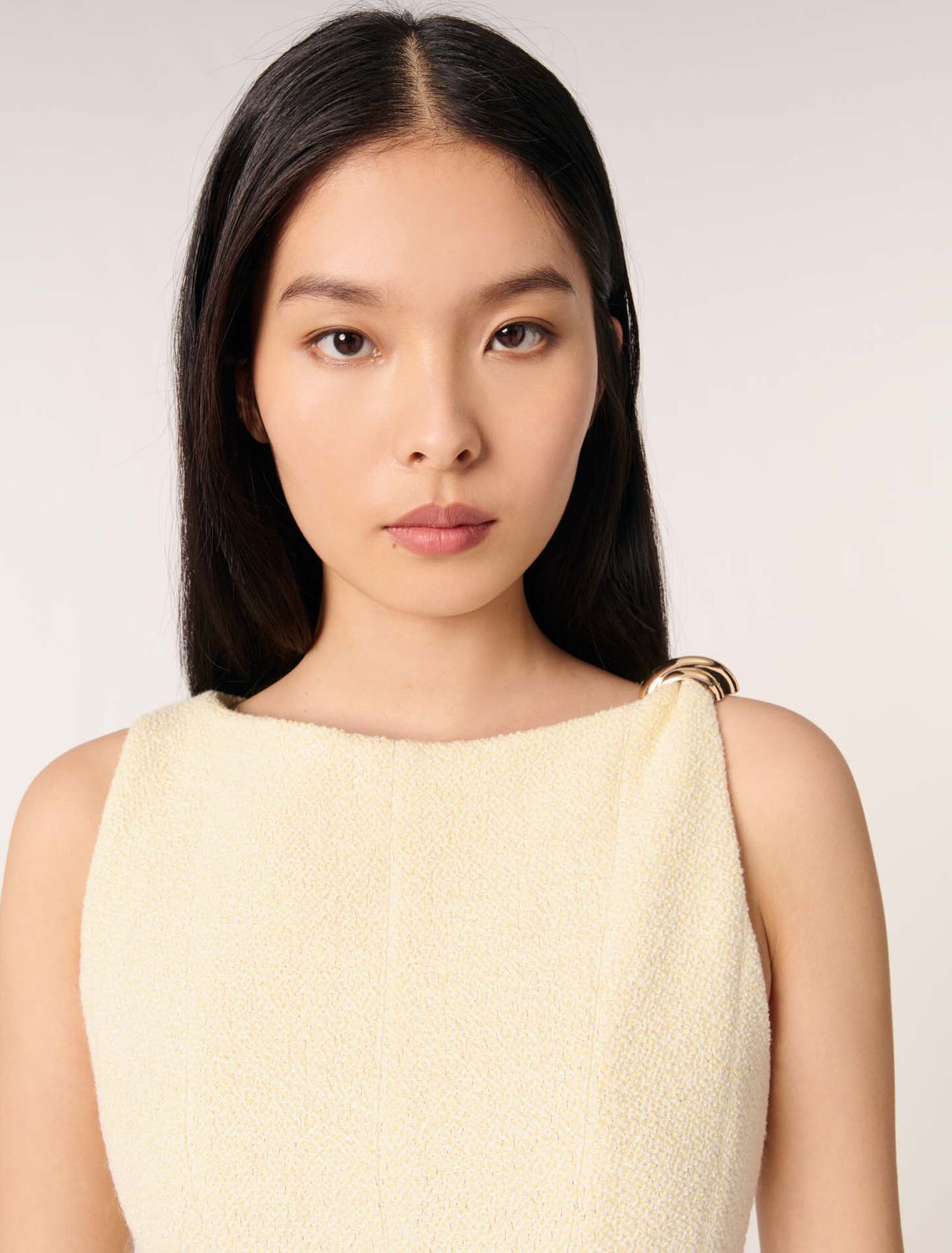 Kurzes Tweed-Kleid
