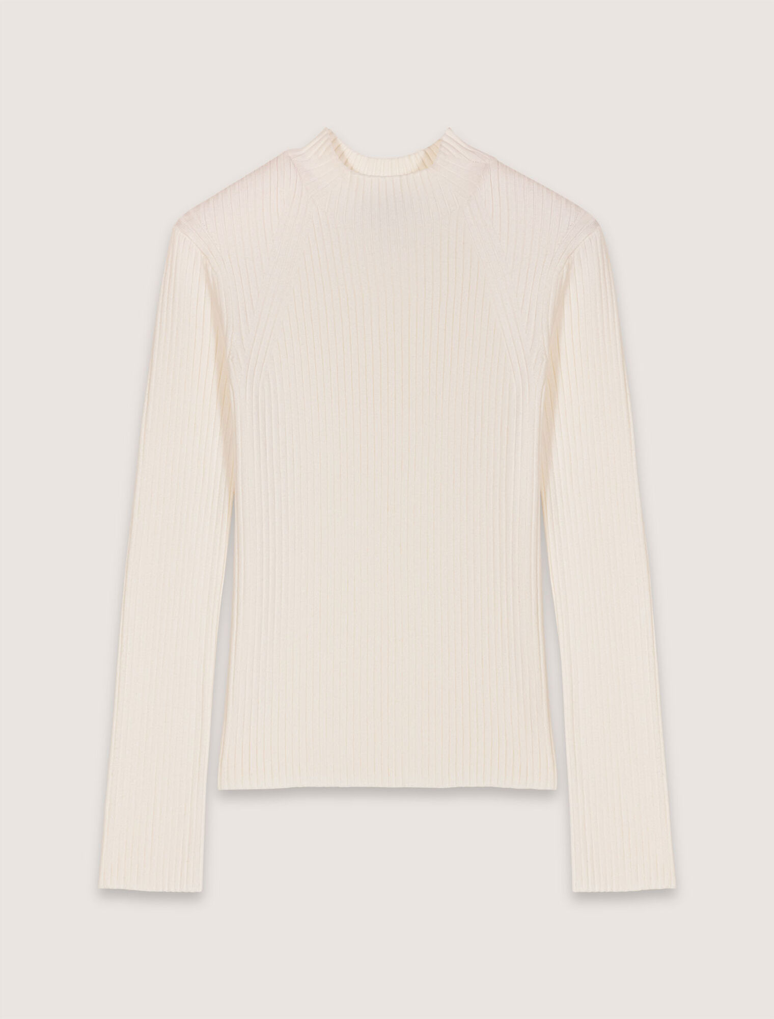 Pullover aus Rippstrick