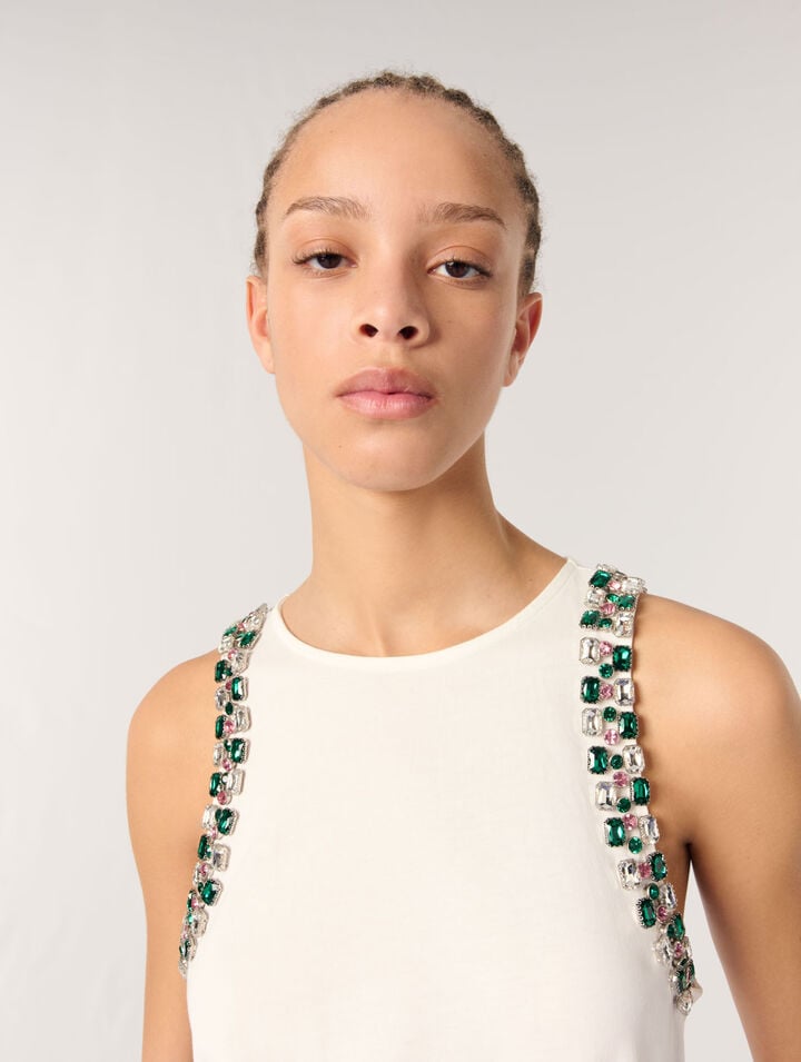 Strass-Tanktop