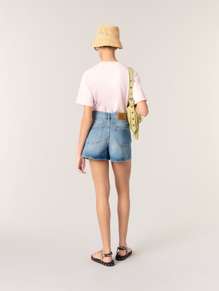 Gemustertes T-Shirt