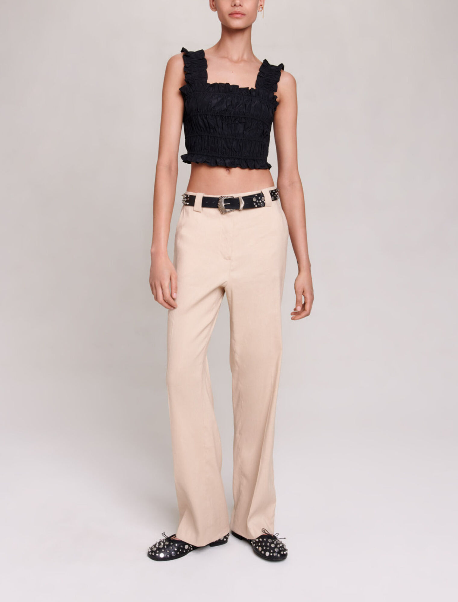 Gesmoktes Top