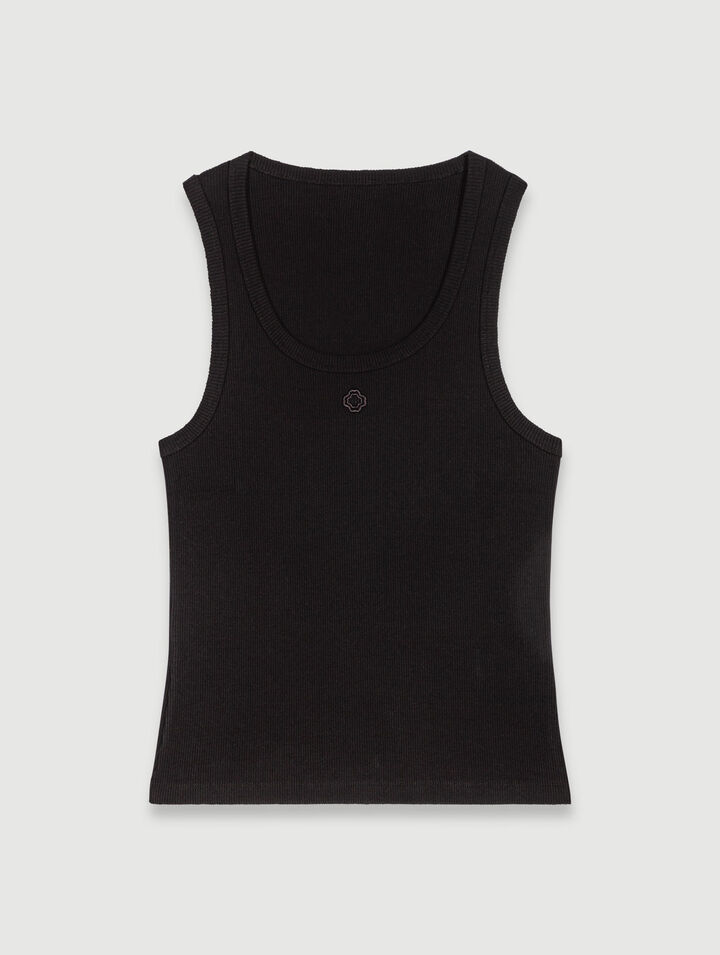 Geripptes Tanktop