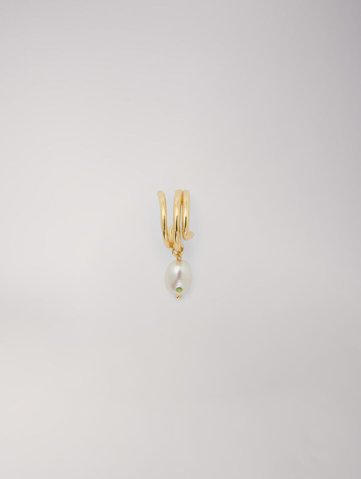 Ohrhänger mit Perlenschmuck