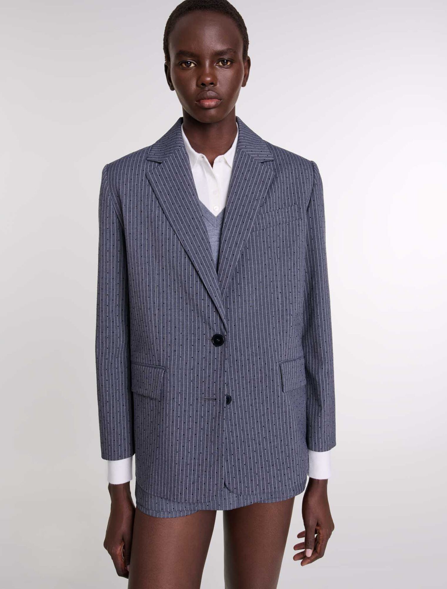 Blazer mit Strass