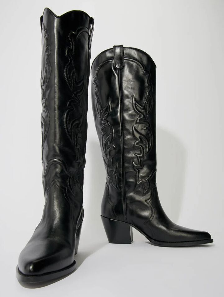 Western-Lederstiefel