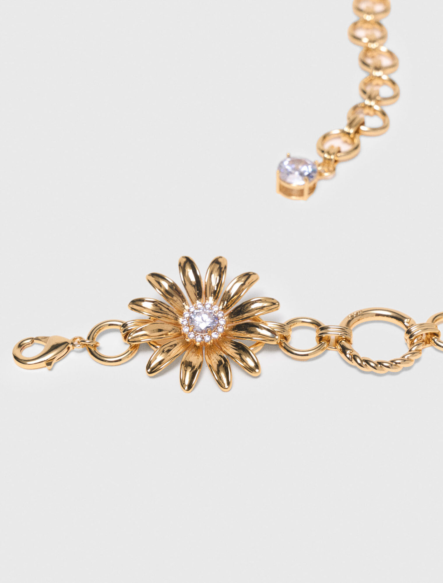 Ketteng&uuml;rtel mit Blumen