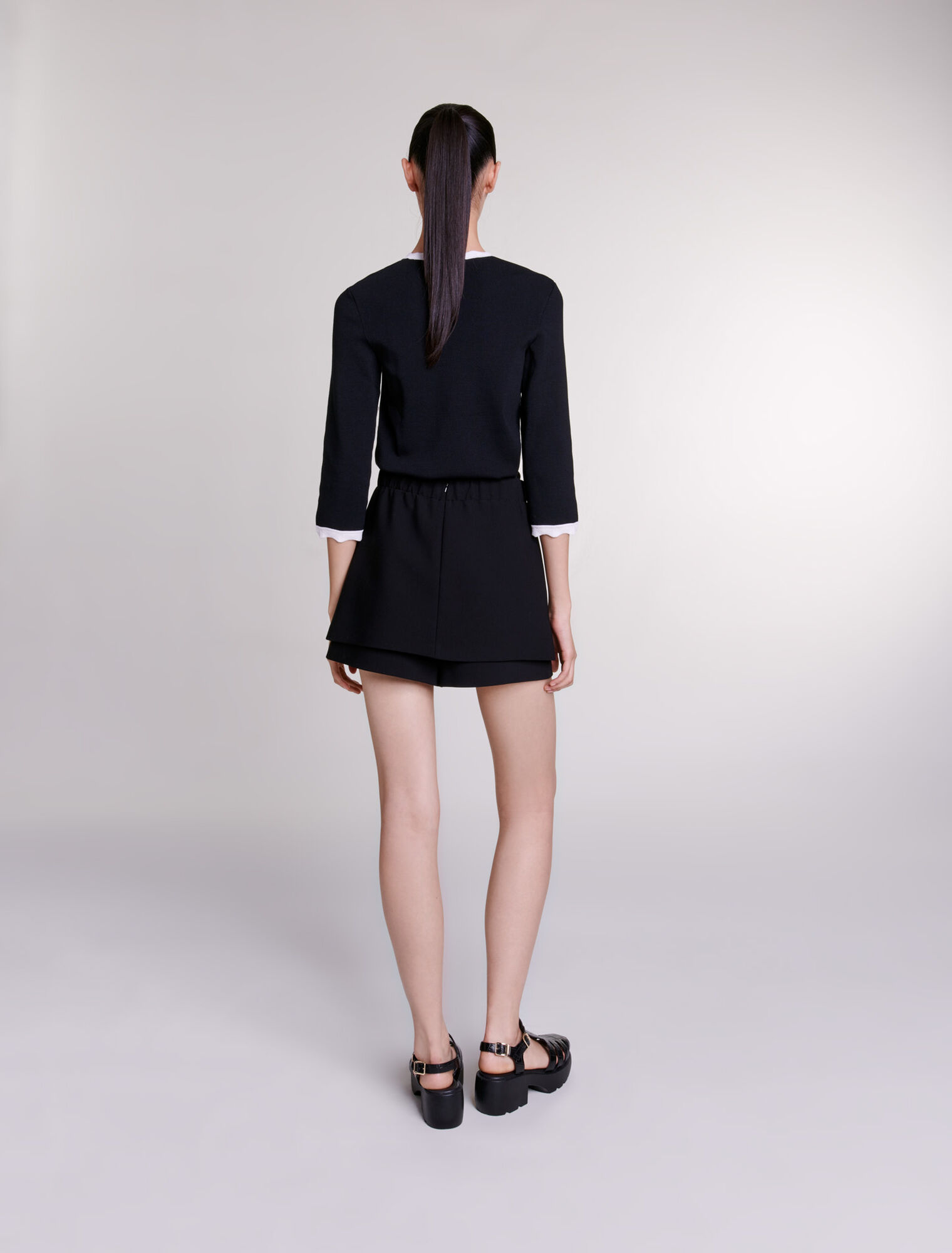 Zweifarbige Cardigan