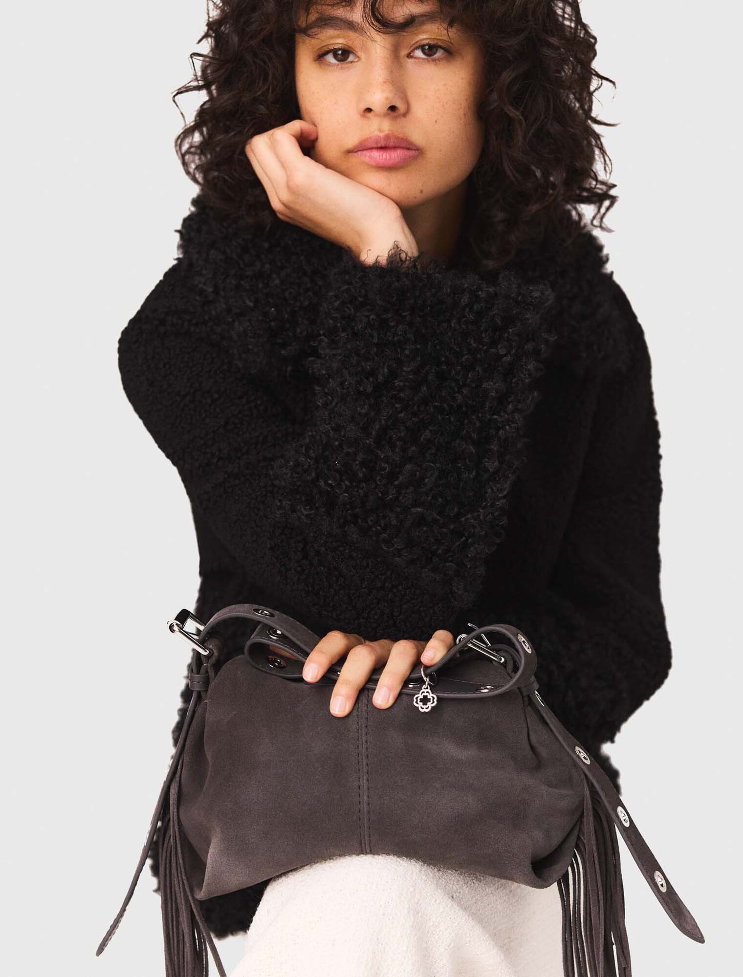 Boucléjacke 