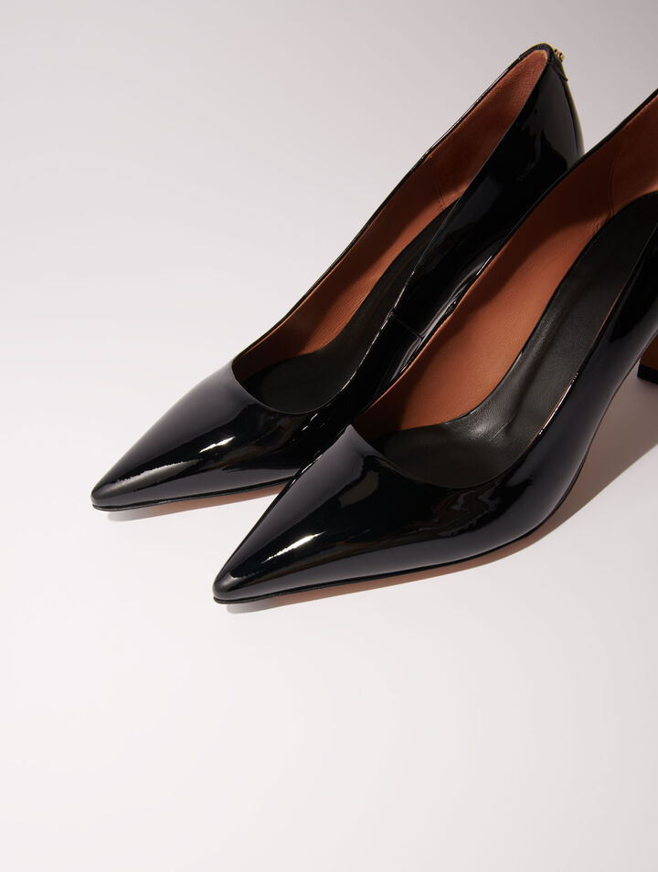 Spitze Lederpumps