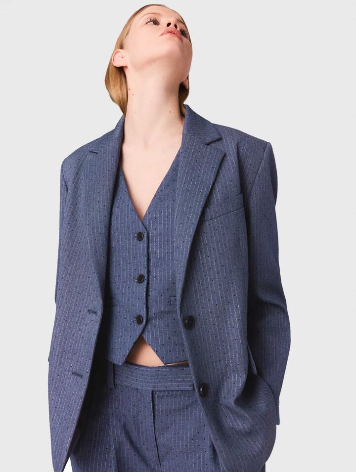 Blazer mit Strass