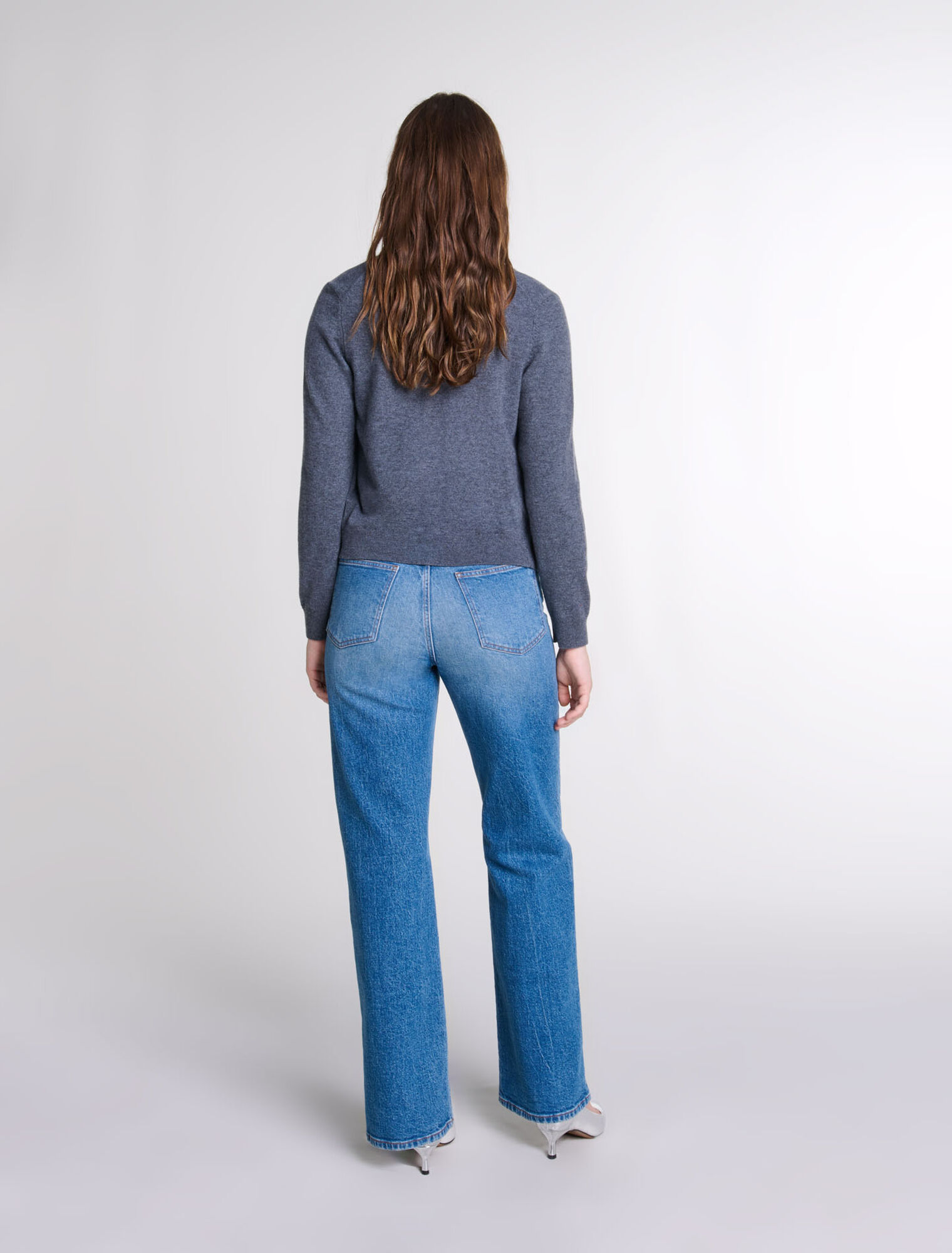 2-in-1 Cardigan aus Kaschmir