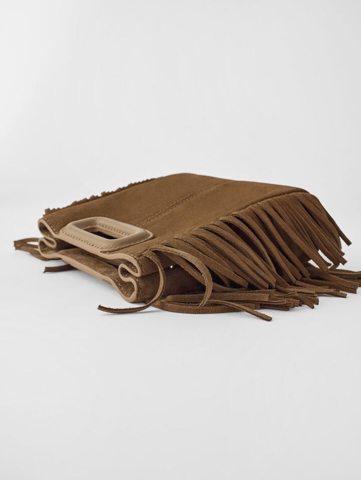 M-Minitasche aus Wildleder