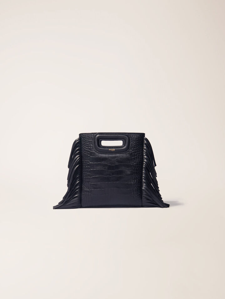 M Mini-Tasche aus Krokodilleder